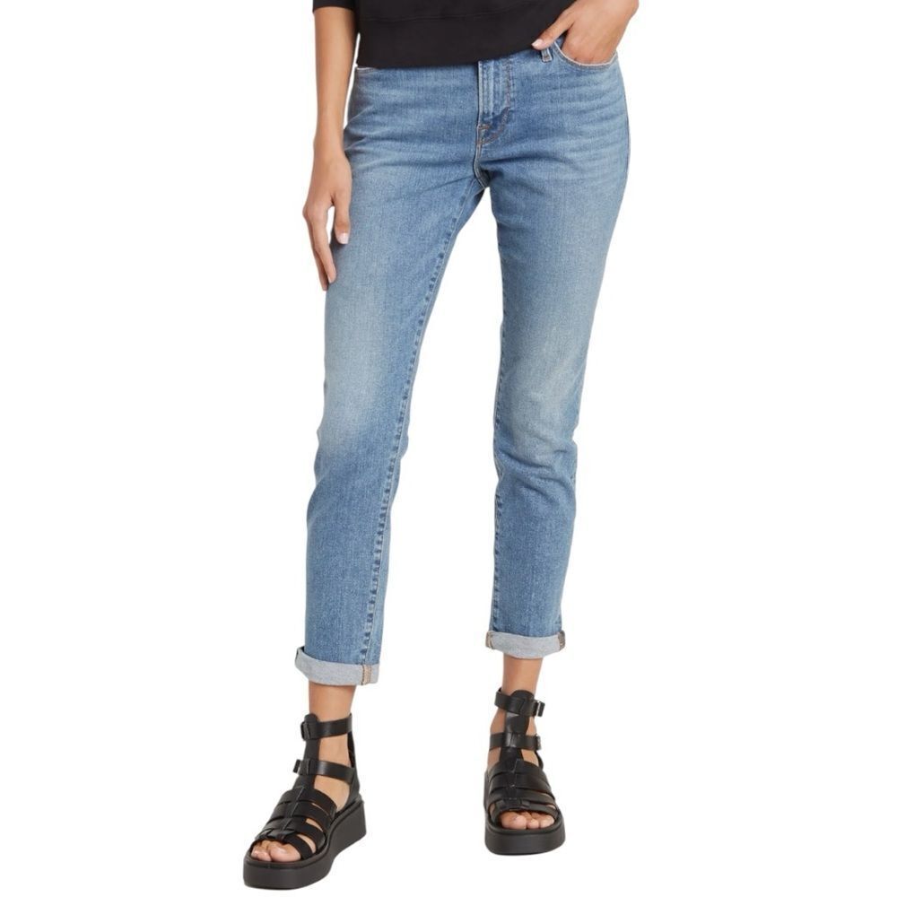 FRAME Le Garçon Bixby  Cruffed Crop Jean Size 26
